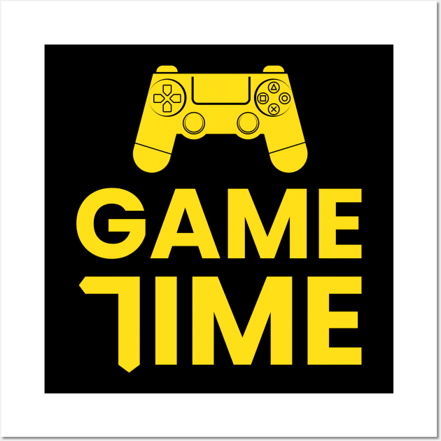 game time Wall Art by s4rt4